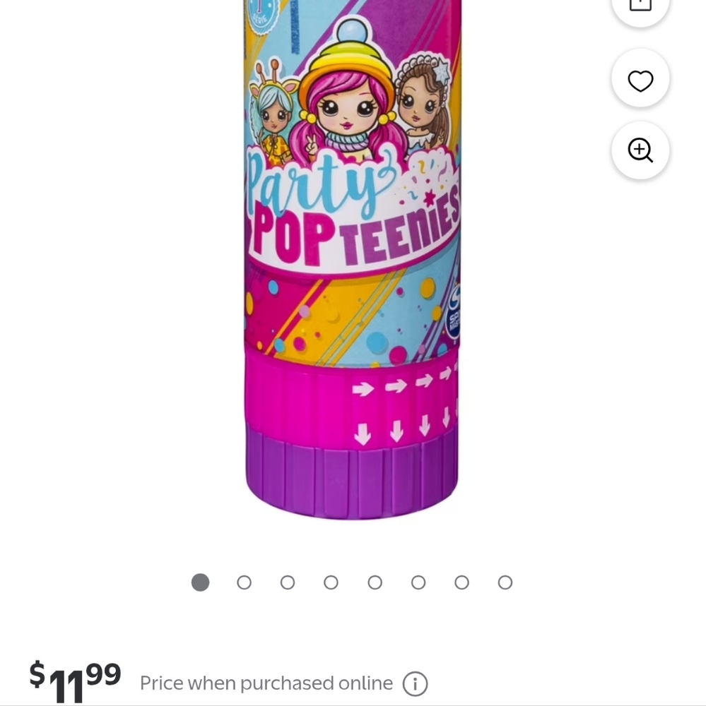 Party Pop Teenies Surprise Popper Doll With Confetti